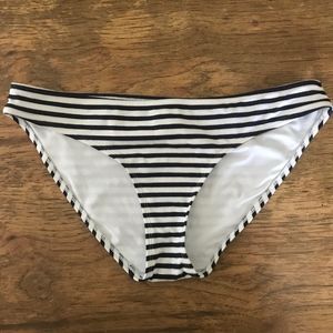 Aerie Striped Bikini Bottom / L